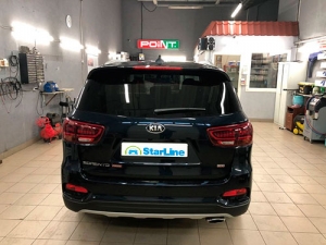 Установка сигнализации Starline E63 на Kia Sportage 2017